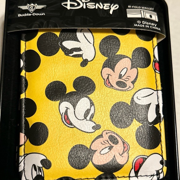 Disney Mickey Mouse Bifold Wallet - Picture 4 of 8